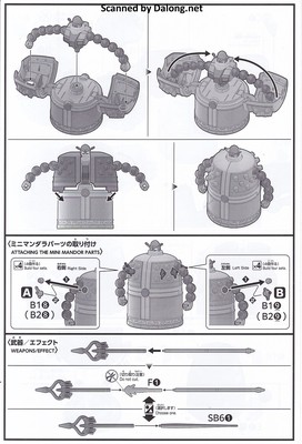 Club G Mandor Gundam - Manual (8/10)