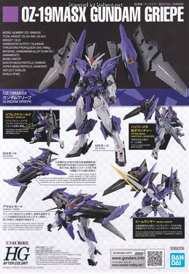 Club G Gundam Griepe - Manual (1/10)