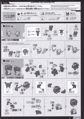 Club G 01 Gundam - Manual (4/8)