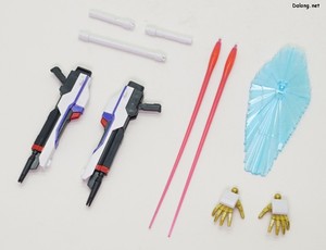 Club G Strike Freedom Gundam Type 2 & Wing of Light Effect Set - HGCE 마이티 스트라이크 프리덤 건담에서 재활용된 무장 및 악세사리들.