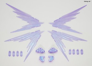 Club G Strike Freedom Gundam Type 2 & Wing of Light Effect Set - 완전 신규 조형으로 제공되는 빛의 날개 세트