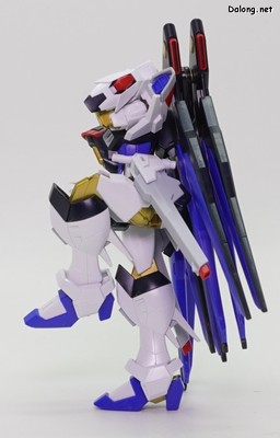 Club G Strike Freedom Gundam Type 2 & Wing of Light Effect Set - 가동성은 원본킷과 동일합니다.