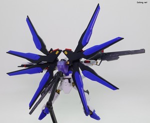 Club G Strike Freedom Gundam Type 2 & Wing of Light Effect Set - 날개를 펼친 포즈들 (3/5)