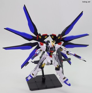 Club G Strike Freedom Gundam Type 2 & Wing of Light Effect Set - 날개를 펼친 포즈들 (5/5)