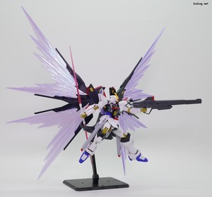 Club G Strike Freedom Gundam Type 2 & Wing of Light Effect Set - 빛의 날개 +  시제 35식 개 레일건  + 빔사벨 포즈 (2/3)