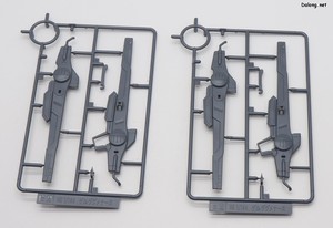 Club G Strike Freedom Gundam Type 2 & Wing of Light Effect Set - 시제 35식 개 레일건 런너가 2장 들어있네요.