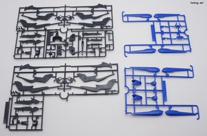 Club G Strike Freedom Gundam Type 2 & Wing of Light Effect Set - HGCE 스트라이크 프리덤 건담에서 재활용된 날개 런너들. 나머지 본체는 HGUC 마이티 스트라이크 프리덤과