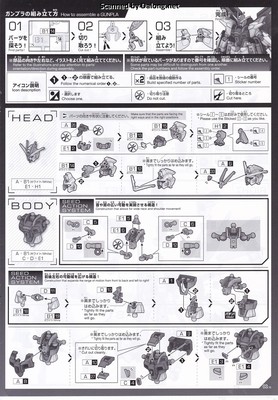 Club G Strike Freedom Gundam Type 2 & Wing of Light Effect Set - Manual (3/16)