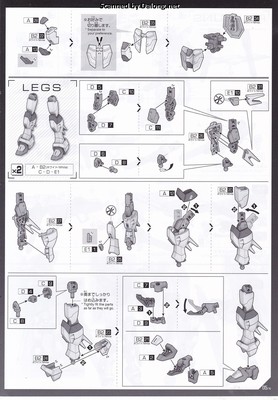 Club G Strike Freedom Gundam Type 2 & Wing of Light Effect Set - Manual (5/16)