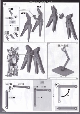 Club G Strike Freedom Gundam Type 2 & Wing of Light Effect Set - Manual (8/16)
