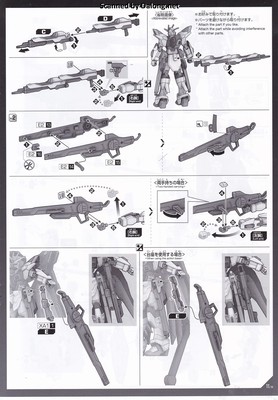 Club G Strike Freedom Gundam Type 2 & Wing of Light Effect Set - Manual (11/16)