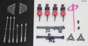 Club G Expansion Set for Red Gundam - 전체 파츠구성