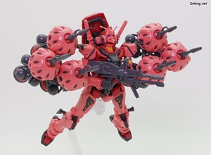 Club G Expansion Set for Red Gundam - 6기의 비트를 장착한 비행 포즈 (1/3)