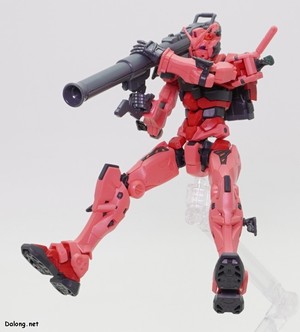 Club G Expansion Set for Red Gundam - 건담용 바주카 포즈 (1/3)
