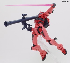 Club G Expansion Set for Red Gundam - 자쿠 바주카 + 빔사벨 포즈 (2/2)