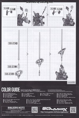 Club G Expansion Set for Red Gundam - Manual (6/6)