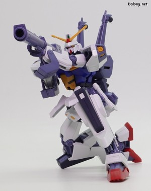 HG 1/144 Dガンダムセカンド - 片膝立ちでバズーカ射撃ポーズ（1/3）