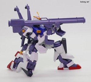HG 1/144 Dガンダムセカンド - 片膝立ちでバズーカ射撃ポーズ（3/3）