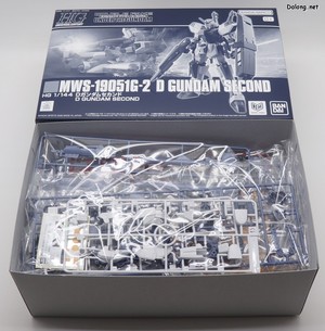 HG 1/144 Dガンダムセカンド - ボックス開封