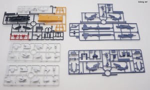 HG 1/144 Dガンダムセカンド - このキットに新たに追加されたランナー