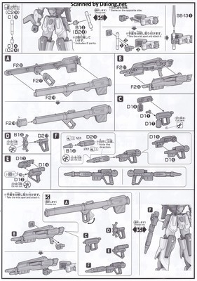 HG 1/144 Dガンダムセカンド - マニュアル (6/8)