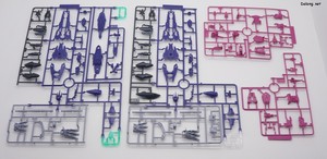 Club G Gundam Astray Mirage Frame Second Issue - 이 킷에 새롭게 추가된 런너들