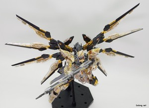 Club G Strike Freedom Gundam [Mechanical Clear] - 롱 레인지 라이플 사격 포즈 (2/4)