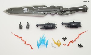 Club G Expansion Parts Set for Gundam Barbatos Lupus - 담배갑과의 크기 비교