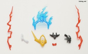 Club G Expansion Parts Set for Gundam Barbatos Lupus - 머리와 어깨에 적용되는 파츠들