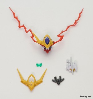 Club G Expansion Parts Set for Gundam Barbatos Lupus - 기존의 머리에 적용하면, 아랫 부분의 기존 파츠들이 남습니다.