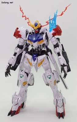Club G Expansion Parts Set for Gundam Barbatos Lupus - 확장파츠를 장착한 모습 (1/2)