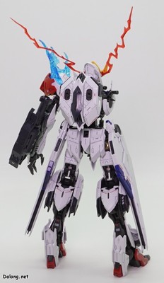 Club G Expansion Parts Set for Gundam Barbatos Lupus - 오른팔이 파손된 상태로 재구성한 모습 (2/2)