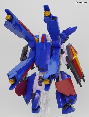 Club G Mission Pack X Type for F90IIIY Cluster Gundam - MG F90 III 클러스터 건담에 장착한 모습 (2/4)
