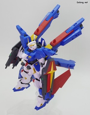 Club G Mission Pack X Type for F90IIIY Cluster Gundam - MG F90 III 클러스터 건담에 장착한 모습 (3/4)