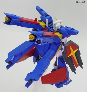 Club G Mission Pack X Type for F90IIIY Cluster Gundam - MG F90 III 클러스터 건담에 장착한 모습 (4/4)