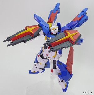 Club G Mission Pack X Type for F90IIIY Cluster Gundam - 팔뚝에 장착된 제노비아의 빔 캐논 공격 포즈 (2/2)