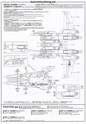 Club G Mission Pack X Type for F90IIIY Cluster Gundam - Manual (2/10)