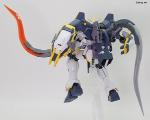 Club G Gundam Sandrock EW (Armadillo Lizard) - 미사일 포드를 분리한 상태에서의 빔 머신건 + 히트쇼텔 포즈 (3/3)