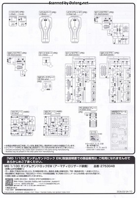 Club G Gundam Sandrock EW (Armadillo Lizard) - Manual (2/10)