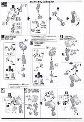 Club G Gundam Sandrock EW (Armadillo Lizard) - Manual (6/10)