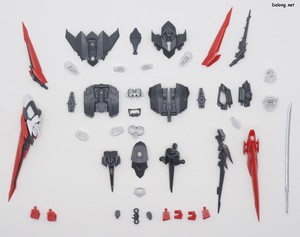 Club G Gundam Astray Red Dragon - 신규 조형 파츠들의 부품도. (2/3)
