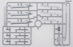Club G Gundam Astray Red Dragon - 이 킷에 새롭게 추가된 런너들 (그룹사진에 RE1 런너를 빼먹어서 별도로 추가합니다 ^^;) (2/2)