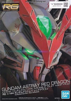 Club G Gundam Astray Red Dragon - Manual (1/24)