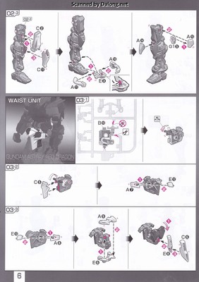 Club G Gundam Astray Red Dragon - Manual (6/24)