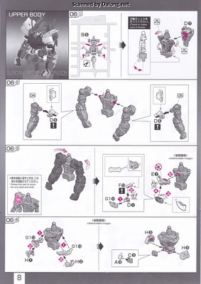 Club G Gundam Astray Red Dragon - Manual (8/24)