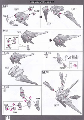 Club G Gundam Astray Red Dragon - Manual (16/24)