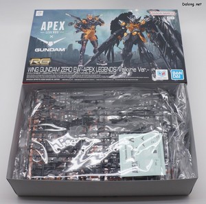 RG 윙 건담 제로 (EW) -APEX LETENDS(TM) Valkyrie Ver.- - Box Open