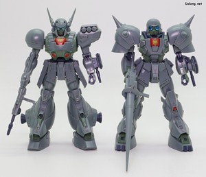 RE/100 1/100 デナン・ゾン - プレバンで発売されたRE/100 デナン・ゲーと一緒に。