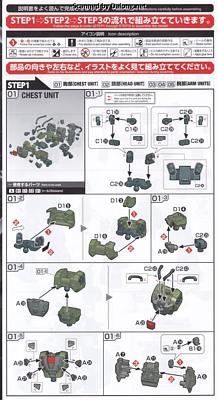 RE/100 1/100 デナン・ゾン - 説明書 (4/12)
