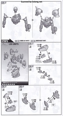 RE/100 1/100 デナン・ゾン - 説明書 (7/12)